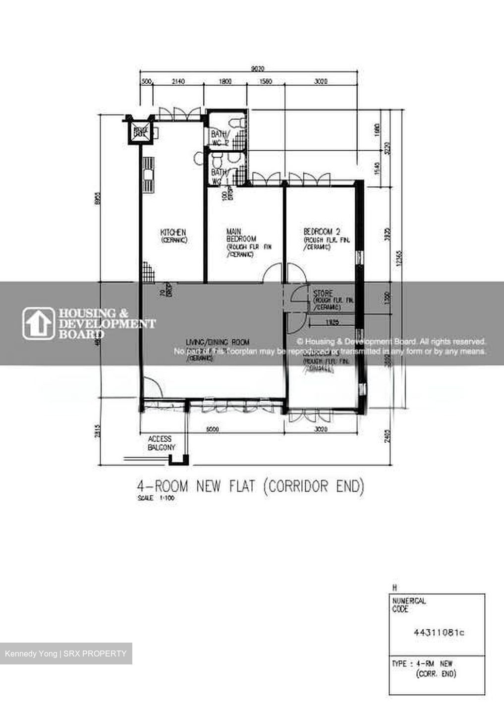 Blk 149 Woodlands Street 13 (Woodlands), HDB 4 Rooms #556041911
